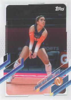 2021 Topps On-Demand Set #2 - Athletes Unlimited Volleyball #33 Nomaris Vélez Agosto Front